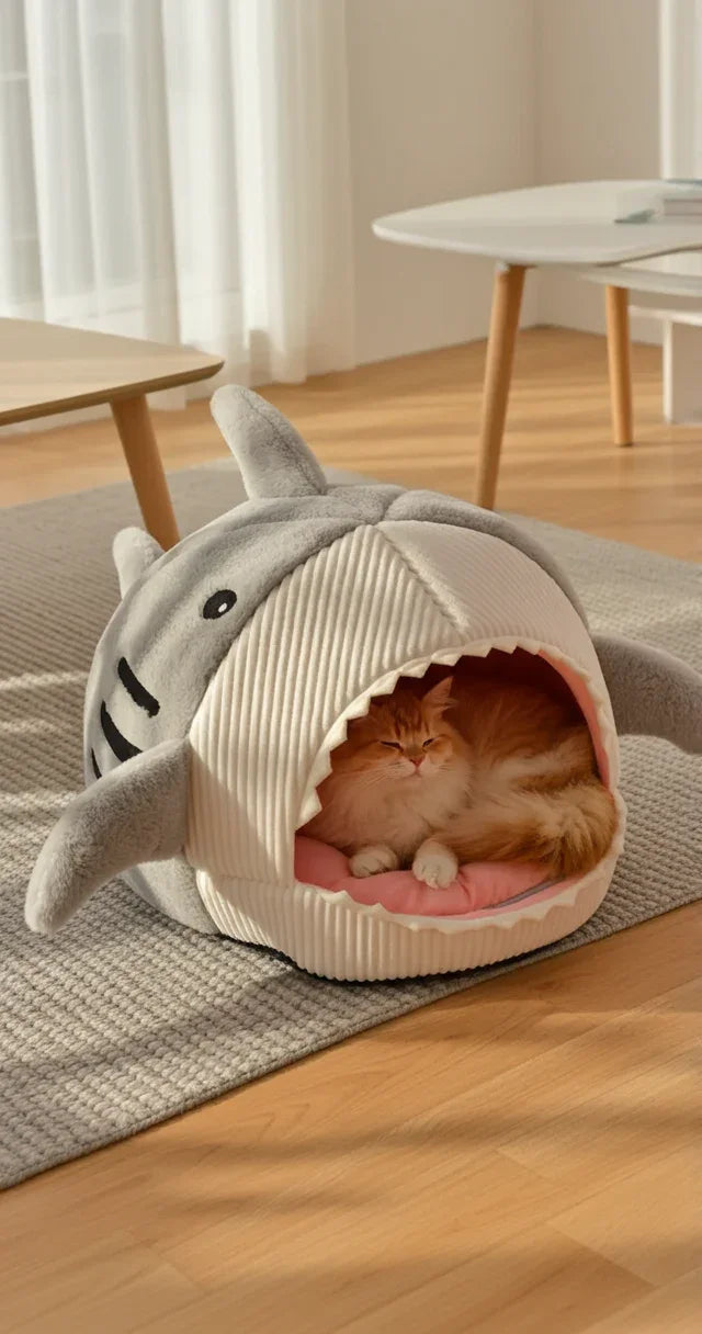 Plush Shark Bed - SHIMIS