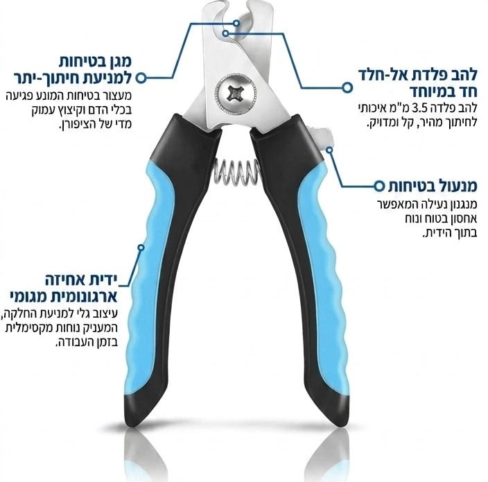 קוצץ ציפורניים לכלבים וחתולים – קיצוץ מקצועי, קל ומהיר בבית - SHIMIS