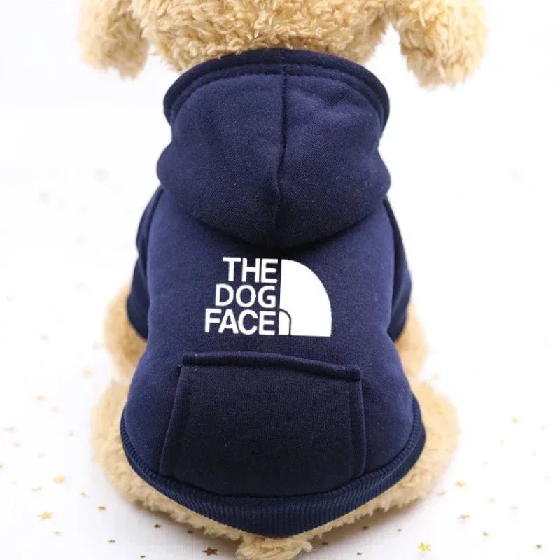 סוודר חורף חמים "The Dog Face" לכלבים עם כיס - SHIMIS
