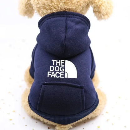 סוודר חורף חמים "The Dog Face" לכלבים עם כיס - SHIMIS