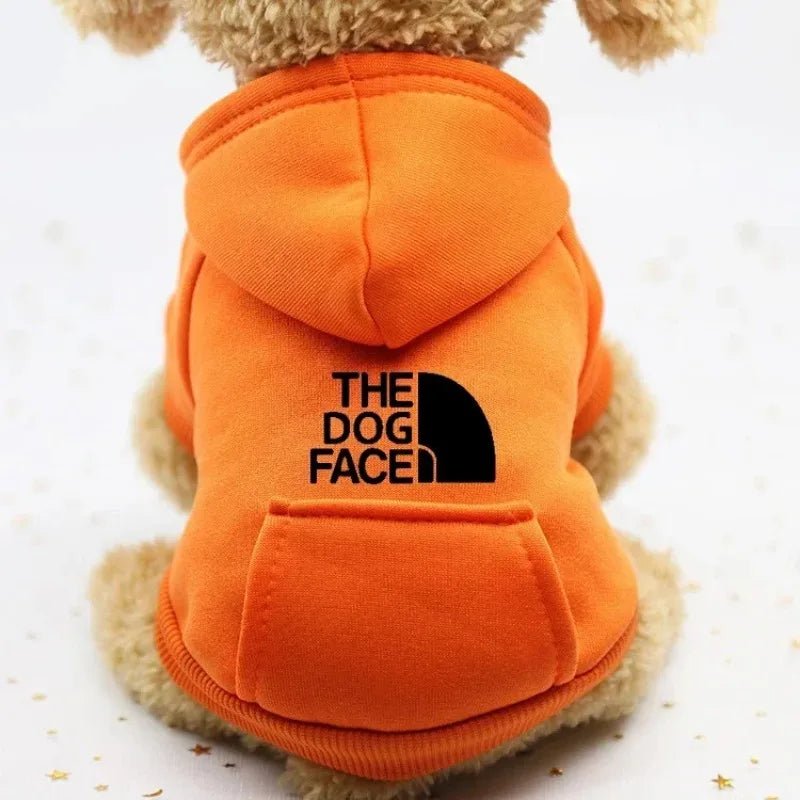 סוודר חורף חמים "The Dog Face" לכלבים עם כיס - SHIMIS